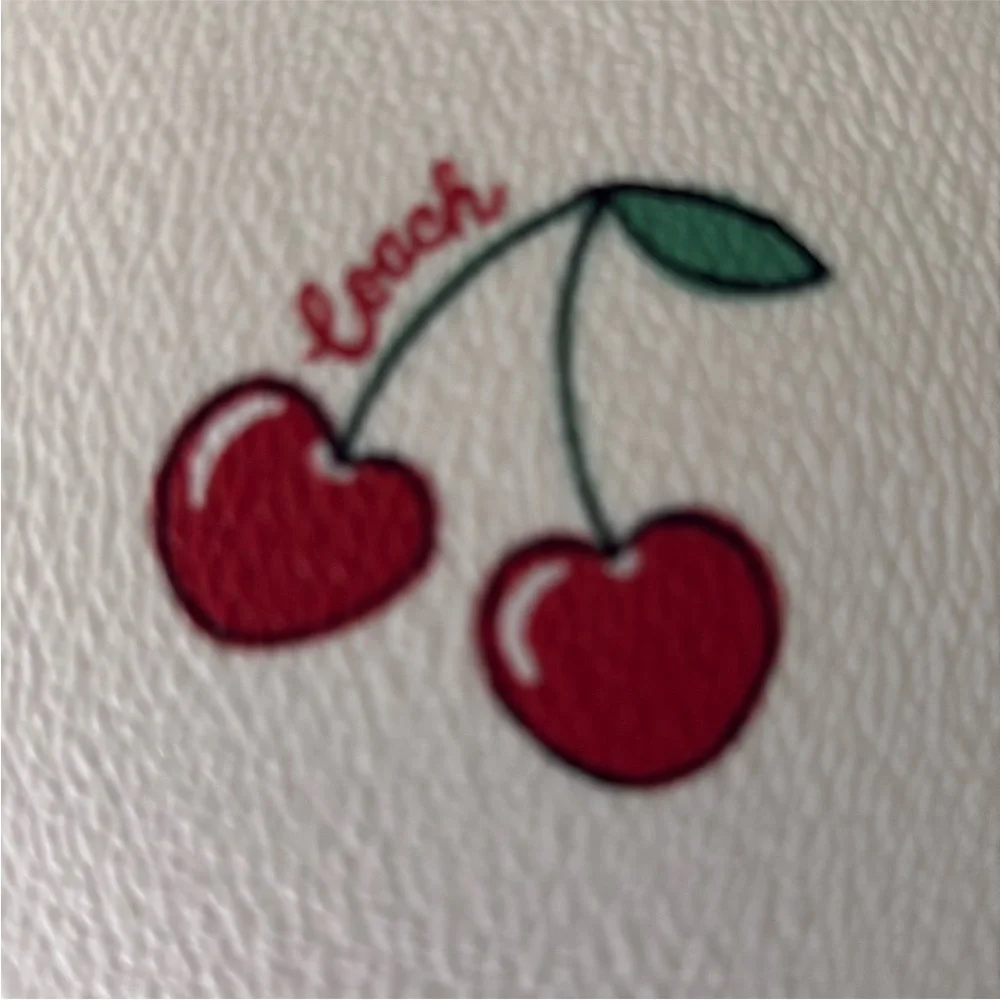 🍒❤️🍒 COACH CHERRY HEART NOTEBOOK 🍒❤️🍒 NWT 🍒❤️🍒